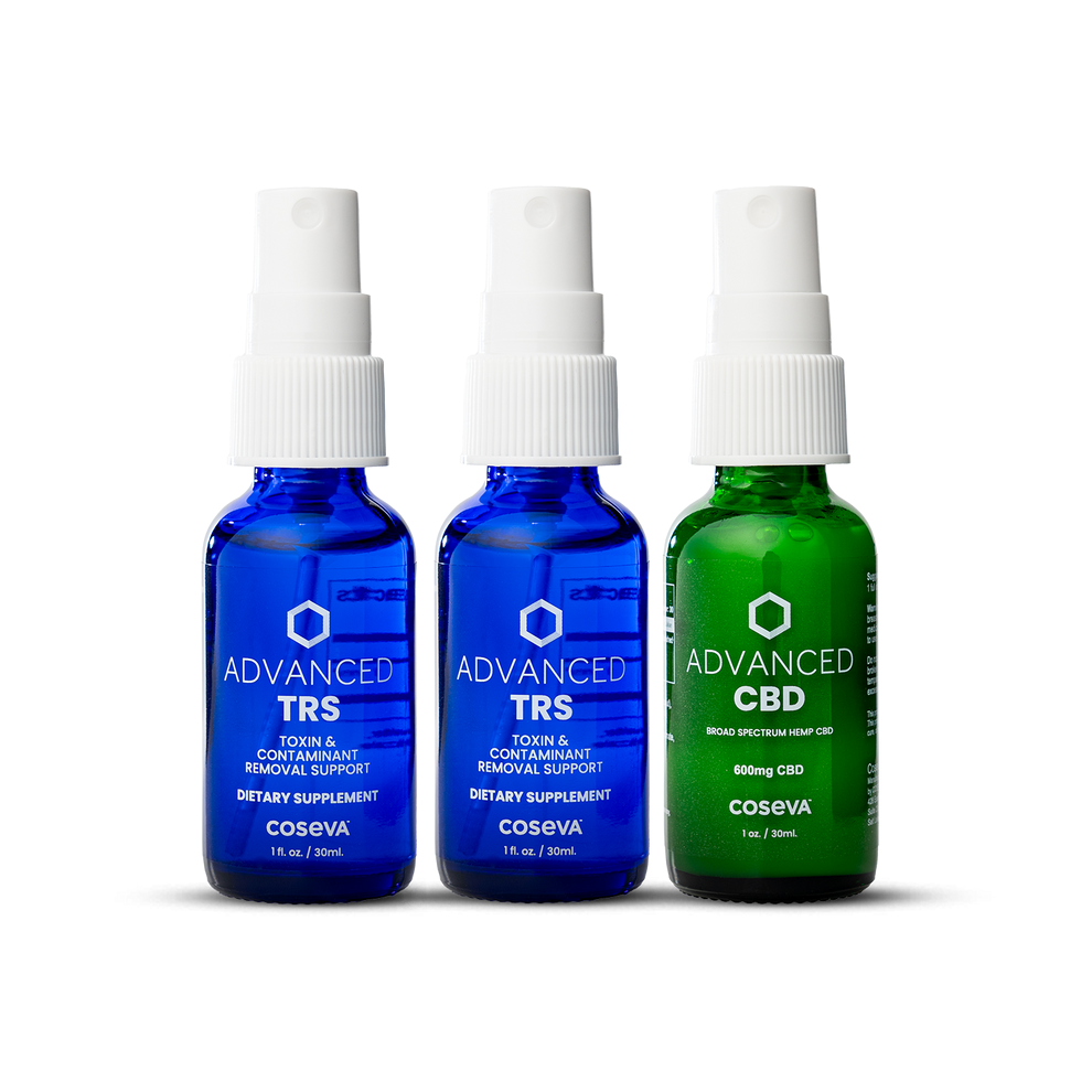 3 Pack - 2 Advanced TRS With 1 CBD