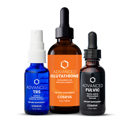 Cellular Reset Stack: Advanced TRS, Advanced Fulvic & Advanced Glutathione