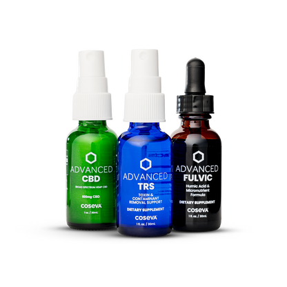 Assortment Pack - 1 TRS with 1 CBD and 1 Fulvic